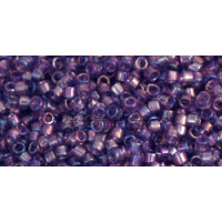 Бисер TOHO Treasure 11/0 TT-01-166D - Transparent-Rainbow Sugar Plum