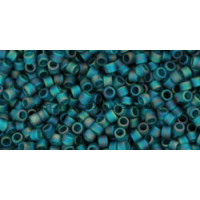 Бисер TOHO Treasure 11/0 TT-01-167BDF - Transparent-Rainbow-Frosted Teal