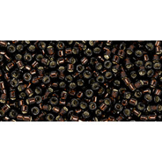 Бисер TOHO Treasure 11/0 TT-01-2205 - Transparent Silver-Lined Root Beer
