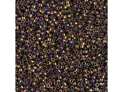Бисер MIYUKI Delica 11/0 #DB0023 - Metallic Lt.Bronze Iris