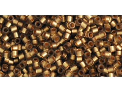 Бисер TOHO Treasure 11/0 TT-01-999FM - Frosted Gold-Lined Black Diamond Rainbow Бисер TOHO Treasure 11/0 TT-01-999FM - Frosted Gold-Lined Black Diamond Rainbow
