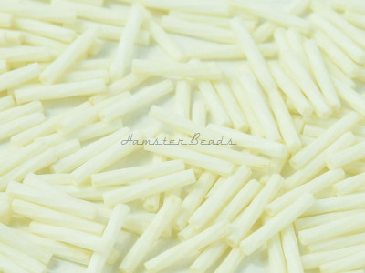 Витой стеклярус Miyuki Matted Opaque Cream TW-12-2021