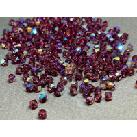 Биконусы Preciosa Amethyst AB 4 mm