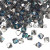 Биконусы Preciosa Crystal Bermuda Blue 4 mm