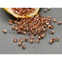Биконусы Preciosa Crystal Capri Gold 4 mm