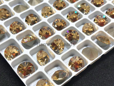 Шатоны ss39 Crystal Golden Honey без оправы