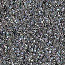 Бисер MIYUKI Delica 11/0 #DB0168 - Opaque Grey AB