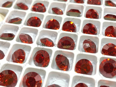 Шатоны ss39 Crystal Red Flame без оправы Шатоны ss39 Crystal Red Flame без оправы