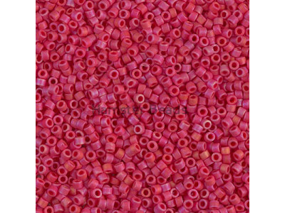 Бисер MIYUKI Delica 11/0 #DB0362 - Opaque Red AB Matted