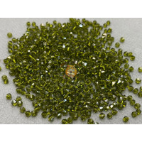 Биконусы Preciosa Olivine 4 mm