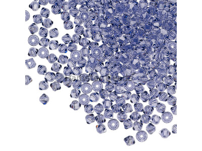 Биконусы Preciosa Tanzanite 4 mm