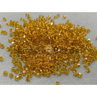 Биконусы Preciosa Topaz 4 mm