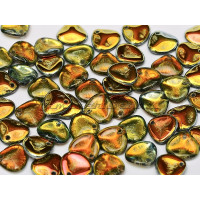Чешские стеклянные бусины Лепестки Crystal Marea Rose Petals Glass beads 8 x 7 mm 