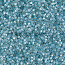 Бисер MIYUKI Delica 11/0 #DB0628 - Silver Lined Lt.Aqua Alab Dyed