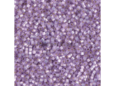 Бисер MIYUKI Delica 11/0 #DB0629 - Silver Lined Lavender Alabaster Dyed