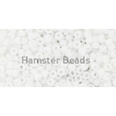 Бисер TOHO Round 11/0 TR-11-41F - Opaque-Frosted White