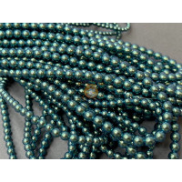 Жемчуг Темно-изумрудный радужный 30010  Preciosa Ornela, pearlescent 