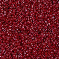 Бисер MIYUKI Delica 11/0 #DB0654 - Dyed Opaque Cranberry