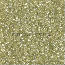 Бисер MIYUKI Delica 11/0 #DB0903 - Sparkling Peridot Lined Crystal