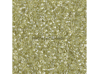 Бисер MIYUKI Delica 11/0 #DB0903 - Sparkling Peridot Lined Crystal