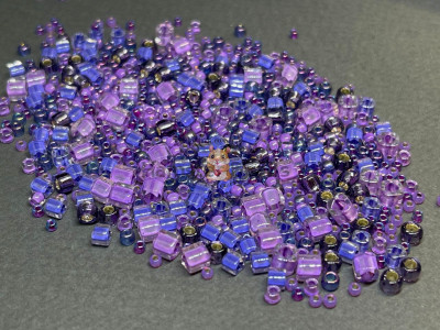 Мультимикс бисера TOHO - Kawaii- Purple/Green Mix (TX-01-3207)