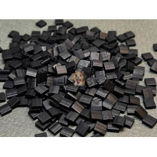 Бисер Miyuki Tila #TL0401F - Matted Black / 5 г