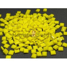 Бисер Miyuki Tila #TL0404 - Opaque Yellow / 5 г