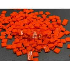 Бисер Miyuki Tila #TL0406 - Opaque Orange / 5 г