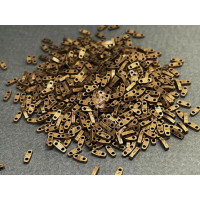 Бисер Miyuki Quarter Tila #QTL2006 - Matted Metallic Dk.Bronze / 3 г Бисер Miyuki Quarter Tila #QTL2006 - Matted Metallic Dk.Bronze / 3 г