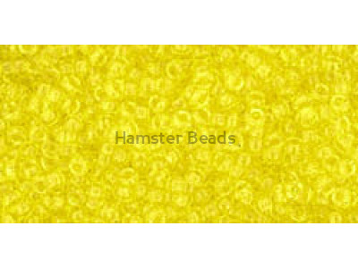 Бисер TOHO Round 15/0 TR-15-12 - Transparent Lemon