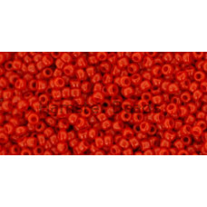 Бисер TOHO Round 15/0 TR-15-45 - Opaque Pepper Red