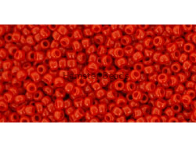 Бисер TOHO Round 15/0 TR-15-45 - Opaque Pepper Red
