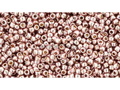Бисер TOHO Round 15/0 TR-15-PF552 - PermaFinish - Galvanized Sweet Blush Бисер TOHO Round 15/0 TR-15-PF552 - PermaFinish - Galvanized Sweet Blush