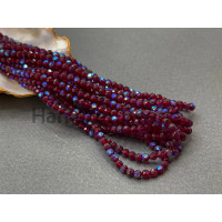 Шпинель синтетическая Garnet AB 3 мм/ 1 нить