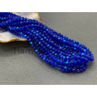 Шпинель синтетическая Cobalt Blue AB 3 мм/ 1 нить