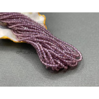 Шпинель синтетическая Light Amethyst 2 мм / 1 нить
