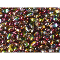 Чешские бусины Капли Crystal Magic Apple 4x6 mm / (20 шт)