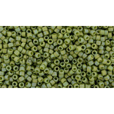 Бисер TOHO Round 15/0 TR-15-2632F - Semi Glazed Rainbow - Honeydew Бисер TOHO Round 15/0 TR-15-2632F - Semi Glazed Rainbow - Honeydew