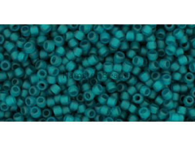 Бисер TOHO Round 15/0 TR-15-7BDF - Transparent-Frosted Teal