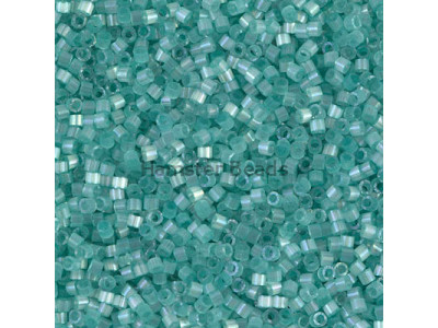 Бисер MIYUKI Delica 11/0 #DB1812 - Dyed Lt.Aqua Green Silk Satin