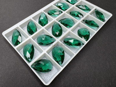 Подвеска Капля Emerald 22x12,5 мм