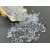Микс бусин кубиков Crystal - White Opal 3 мм/ 5 грамм