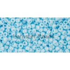 Бисер TOHO Round 11/0 TR-11-124 - Opaque Lustered Pale Blue