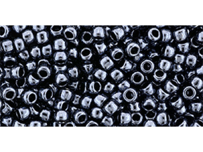 Бисер TOHO Round 11/0 TR-11-81 - Metallic Hematite