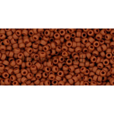 Бисер TOHO Round 15/0 TR-15-46LF - Opaque Frosted Terra Cotta