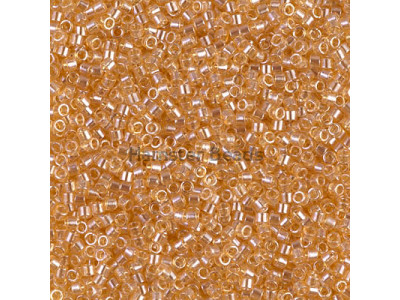 Бисер MIYUKI Delica 11/0 #DB0099 - Transparent Lt.Topaz Luster