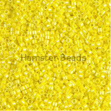 Бисер MIYUKI Delica 11/0 #DB0160 - Opaque Yellow AB