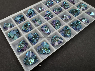 Подвеска Сердце Crystal Vitrail Light 14×14 мм