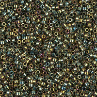 Бисер MIYUKI Delica 11/0 #DB0024 - Metallic Green AB