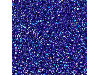 Бисер MIYUKI Delica 11/0 #DB0165 - Opaque Royal Blue AB
